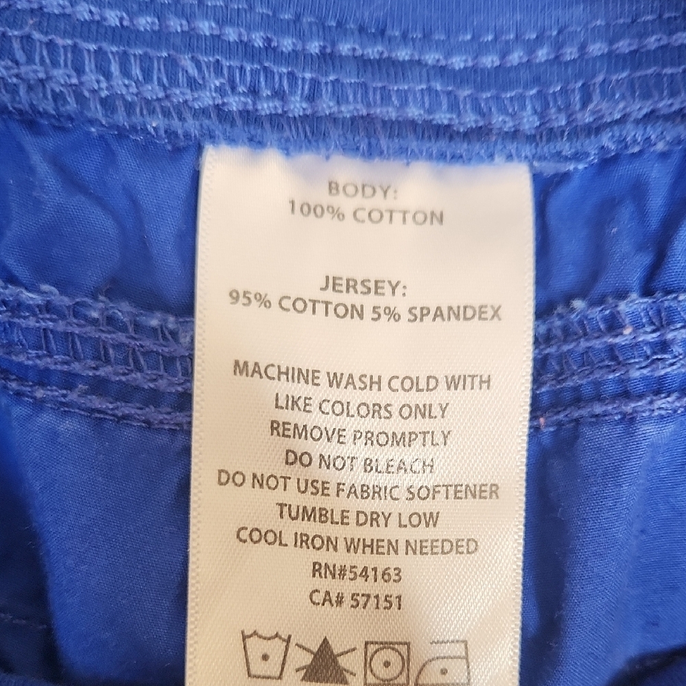 Y2K Calvin Klein Performance Women's Dopamine Boost Blue Cargo Joggers Sz Med - Picture 3 of 9